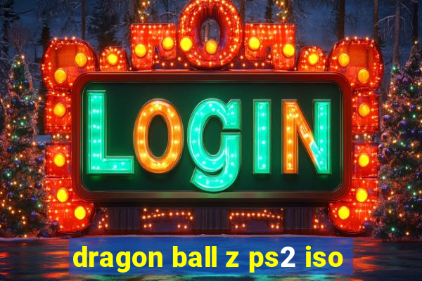 dragon ball z ps2 iso